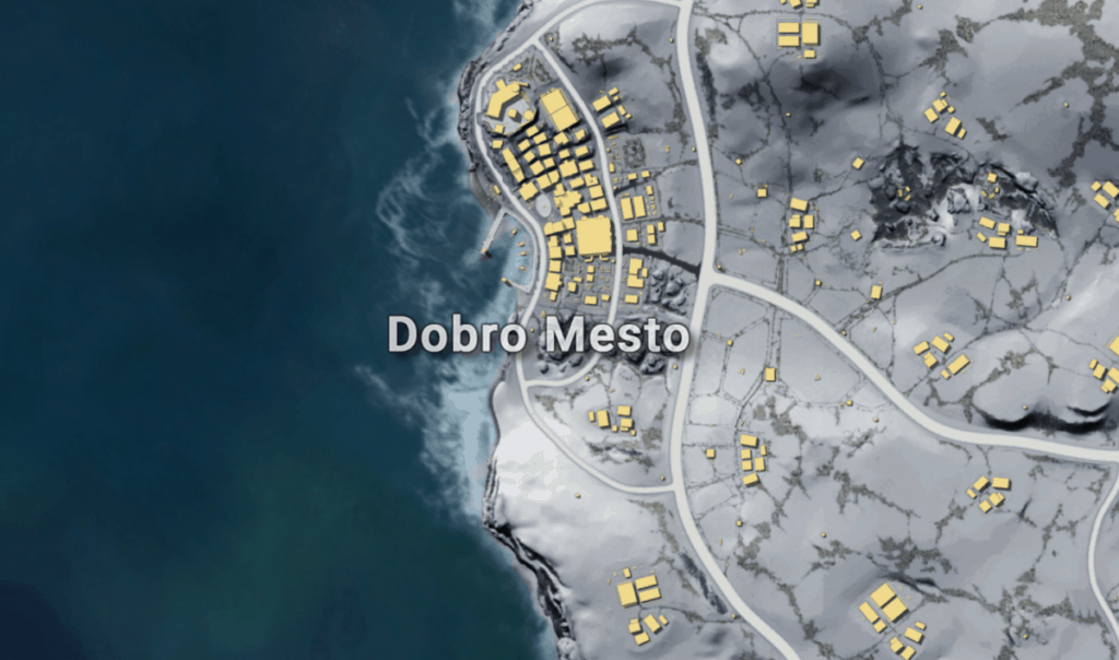 Dobro Mesto Drop Spot PUBG