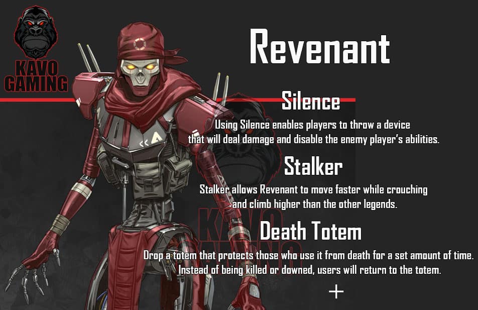 Apex Legends Revenant Stats and Information