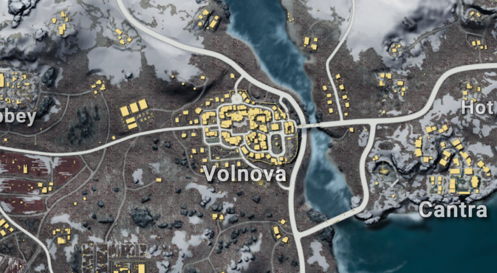 Volnova Drop Spot PUBG