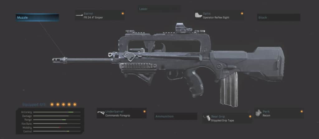 FR 556 Enemy Killstreaks Attachment setup