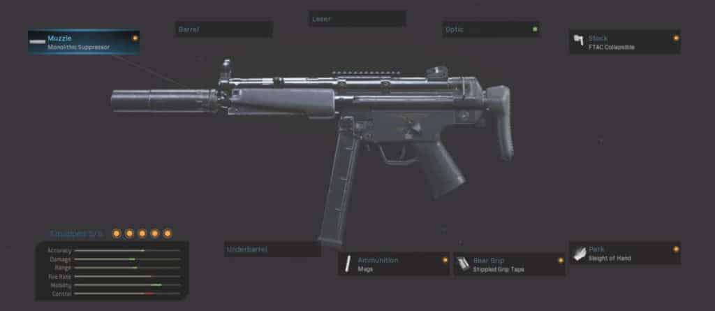 MP5 Stealth Class Gunsmith