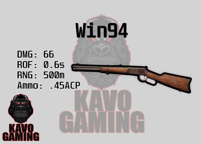 Stats for the Win94 in PUBG