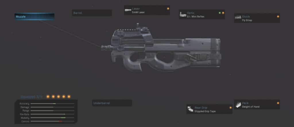 P90 Speed