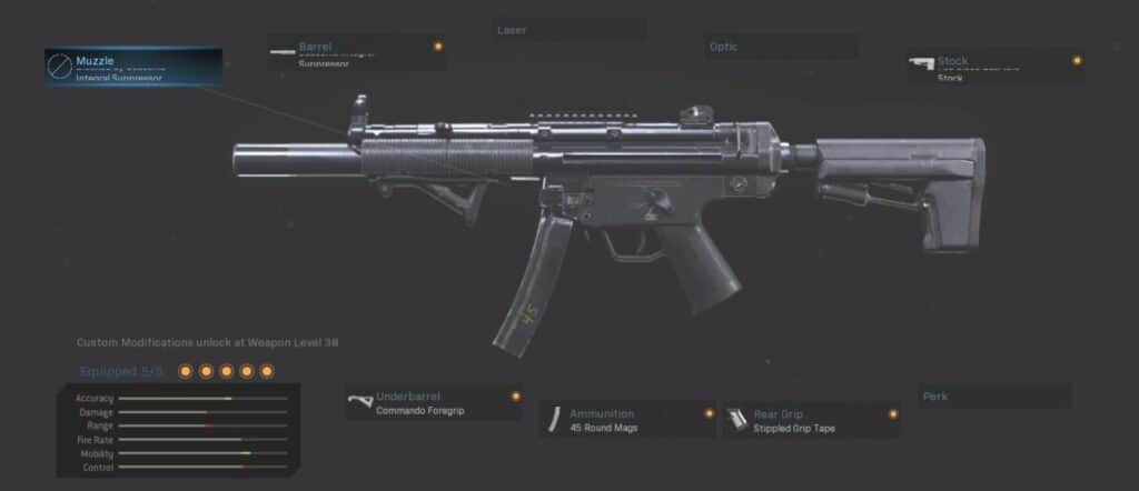 MP5 Gunsmith Setup SnD