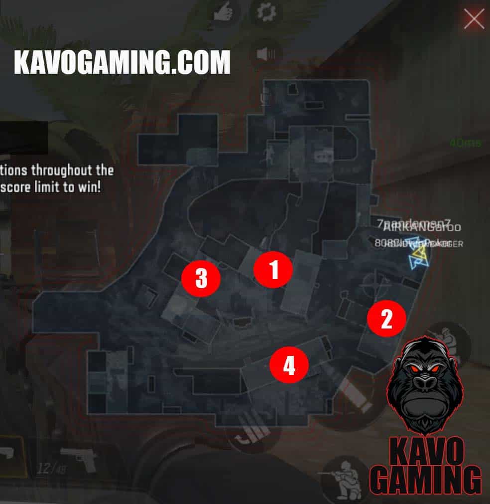 Firing Range Hardpoint Locations and Rotations COD Mobile