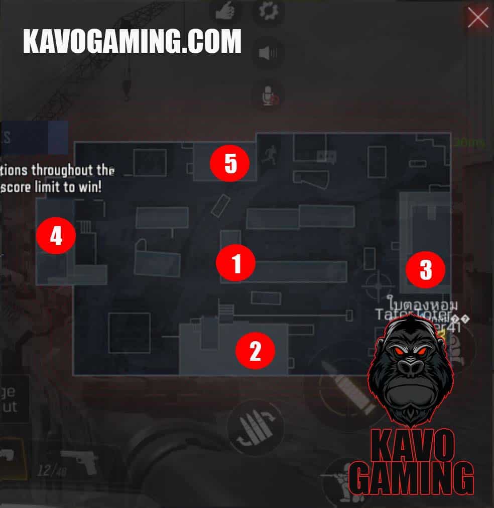 Scrapyard Hardpoint Locations and Rotations COD Mobile